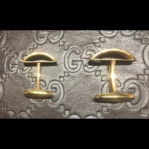 18k Gucci GG Cufflinks